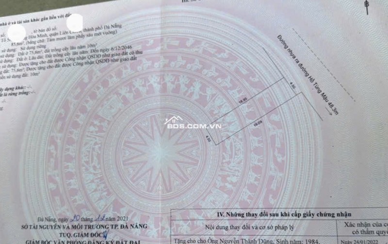 Bán đất đường Phú Thạnh 10 - Cạnh nhà  05 phú Thạnh 10 nối dài